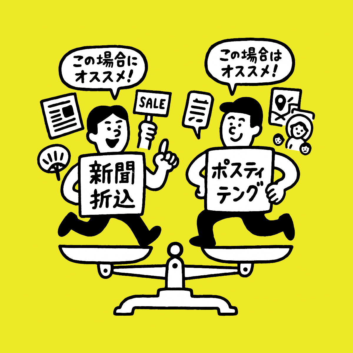 業種別おすすめの広告手段